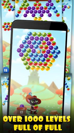 Fruity Cat: bubble shooter! Скриншот 1