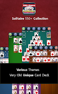 550+ Card Games Solitaire Pack स्क्रीनशॉट 0