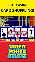 Video Poker Deluxe Captura de tela 3