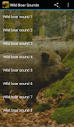 Wild Boar Sounds Ảnh chụp màn hình 1