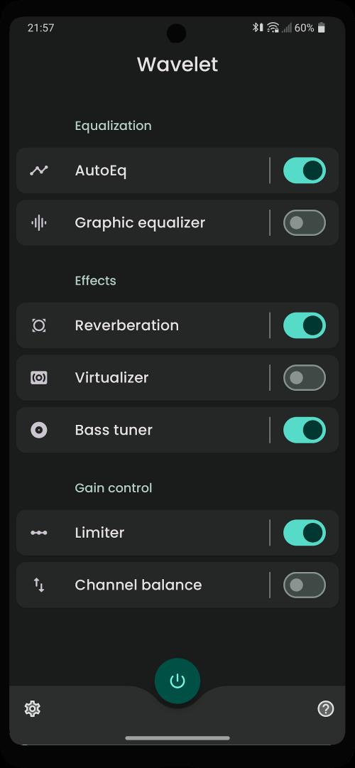 Wavelet: headphone specific EQ Capture d'écran 0