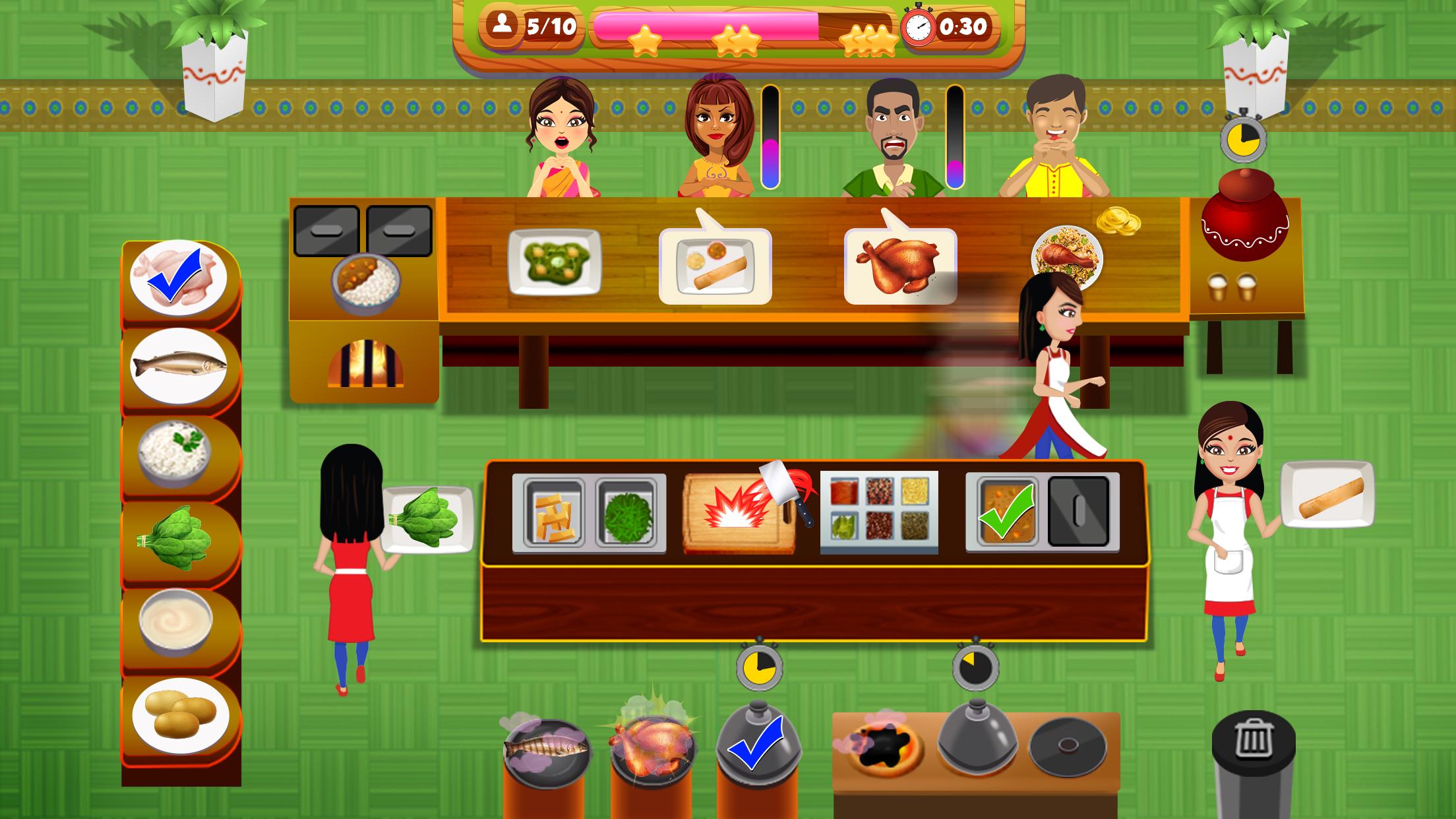 Indian Food Cooking Restaurant Screenshot 1