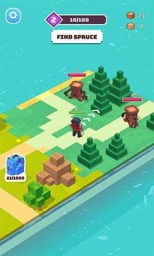 Craft Valley - Building Game 스크린샷 1