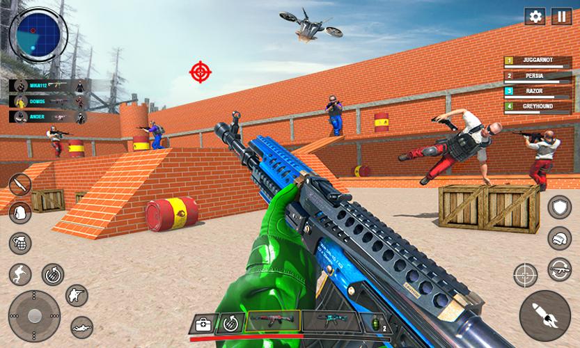 FPS War Game: Offline Gun Game 스크린샷 3