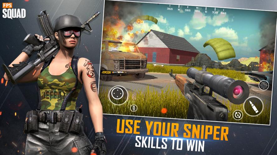 FPS Squad - Gun Shooting Games應用截圖第1張