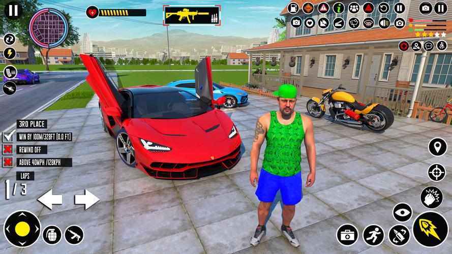 City Gangster Game Grand Mafia Ảnh chụp màn hình 1