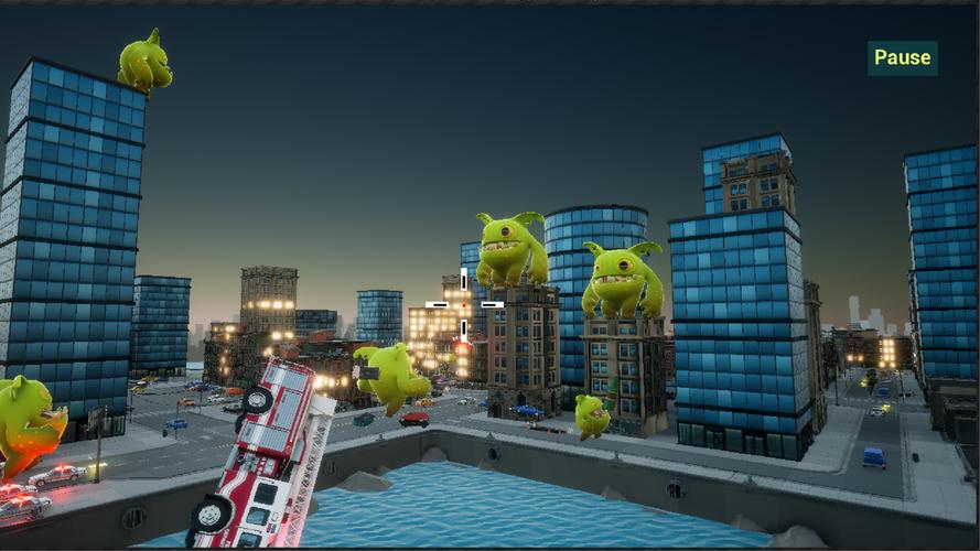 Monsters City Tridin Schermafbeelding 3