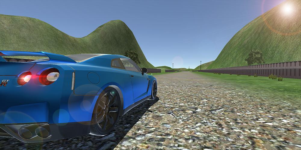 GT-R R35 Drift Simulator Games Schermafbeelding 0