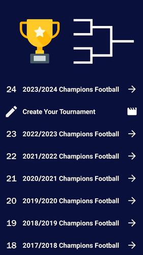 Champions Football Calculator ဖန်သားပြင်ဓာတ်ပုံ 0