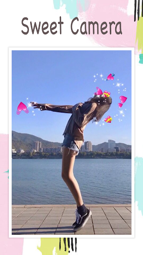 Live face sticker sweet camera スクリーンショット 3