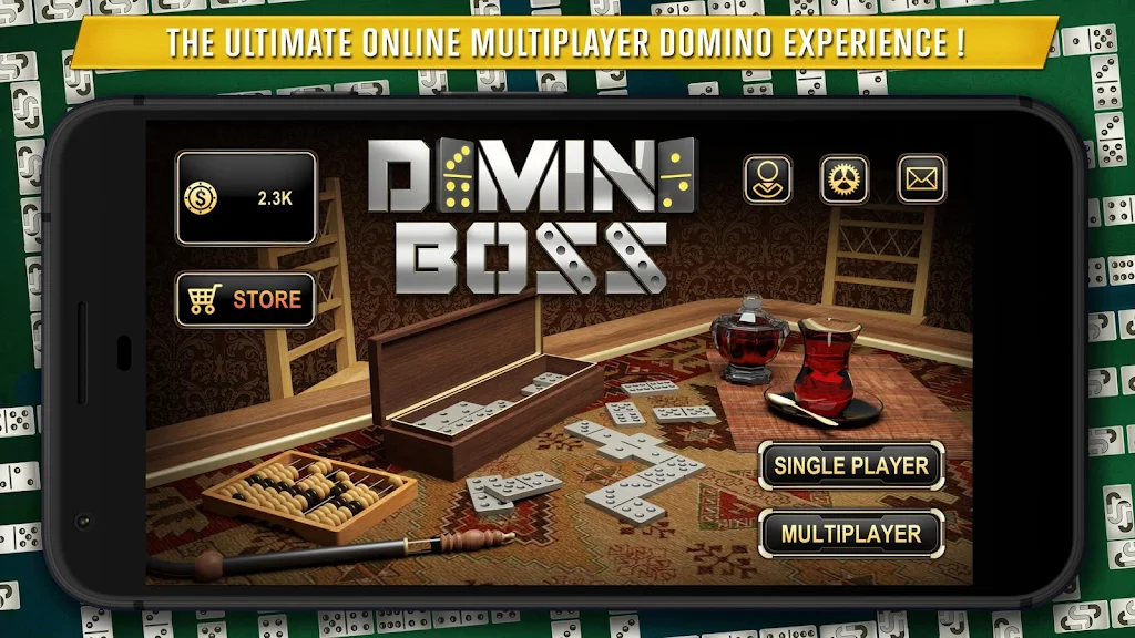 DominoBoss: Online Multiplayer Tangkapan skrin 0