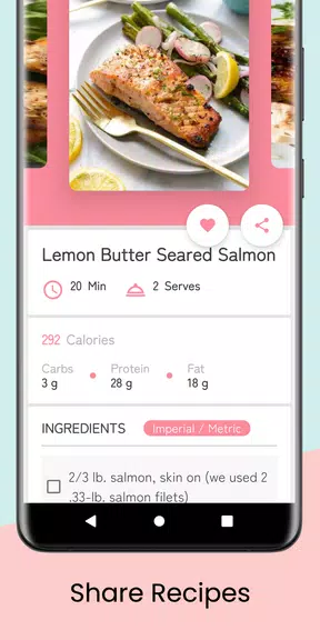 Keto Diet: Low Carb Recipes应用截图第2张