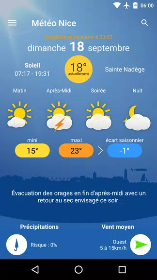 Météo Nice ဖန်သားပြင်ဓာတ်ပုံ 0