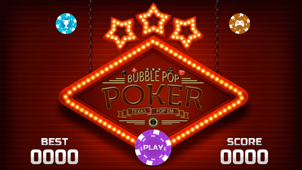 Bubble Pop Poker स्क्रीनशॉट 0