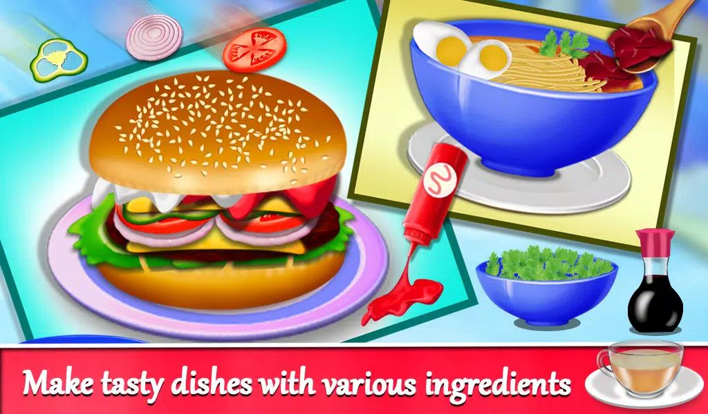 Cooking in Kitchen Food Games Tangkapan skrin 0