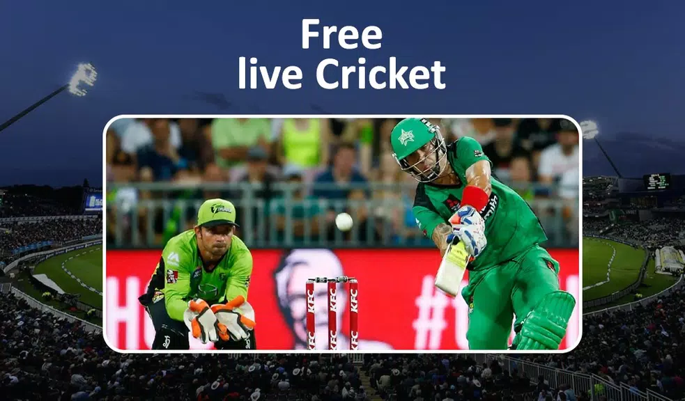 Live Cricket TV HD - Live Cricket Matches Screenshot 2