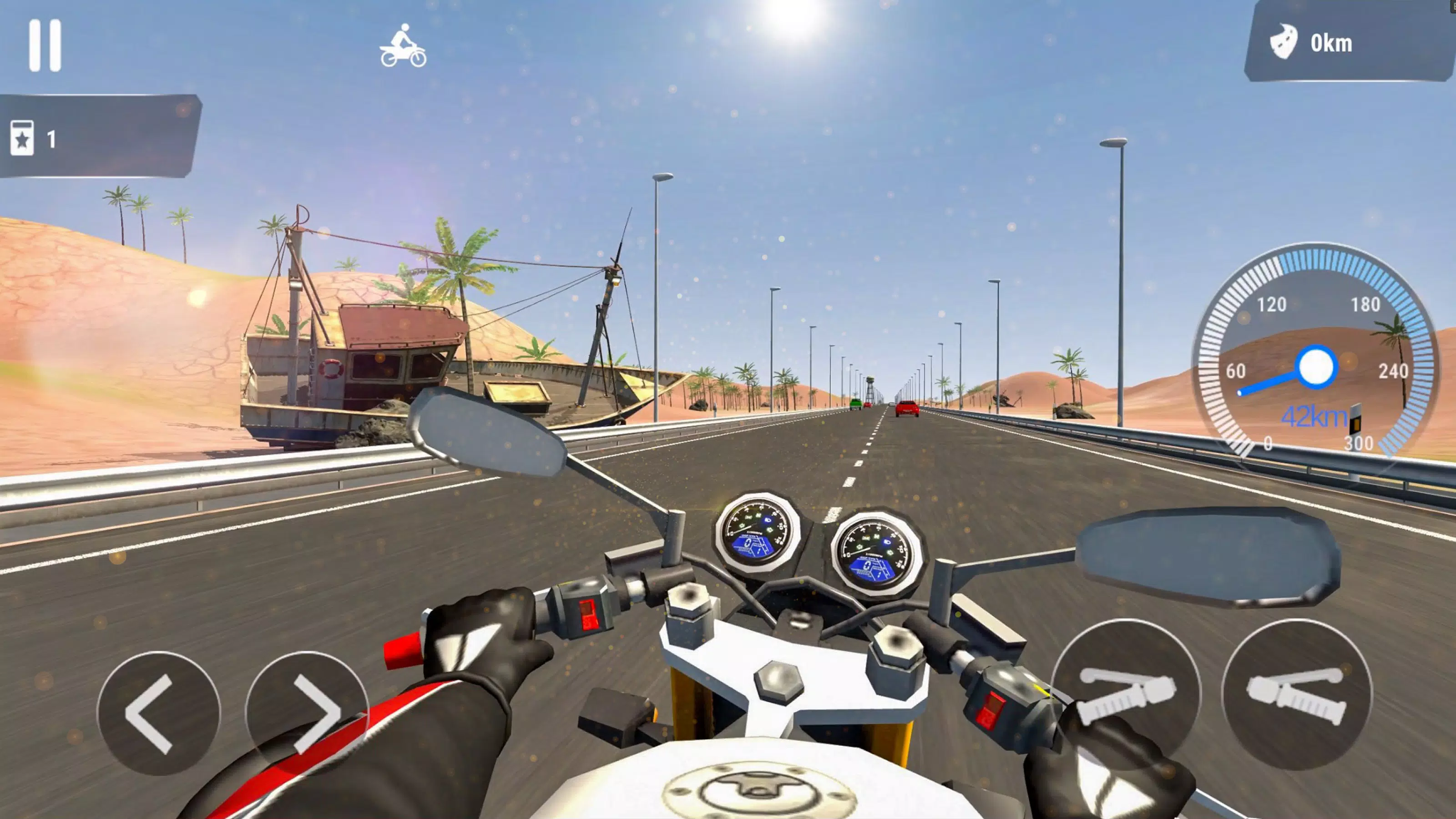 Schermata Moto Bike Race 3