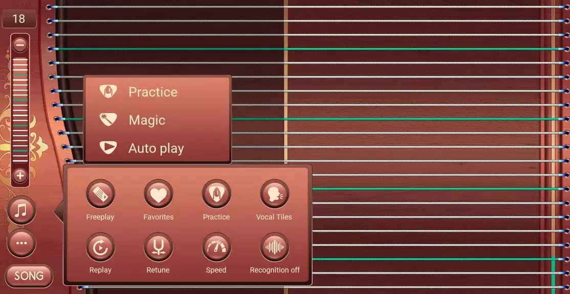 Guzheng Connect: Tuner & Notes Detector Скриншот 1