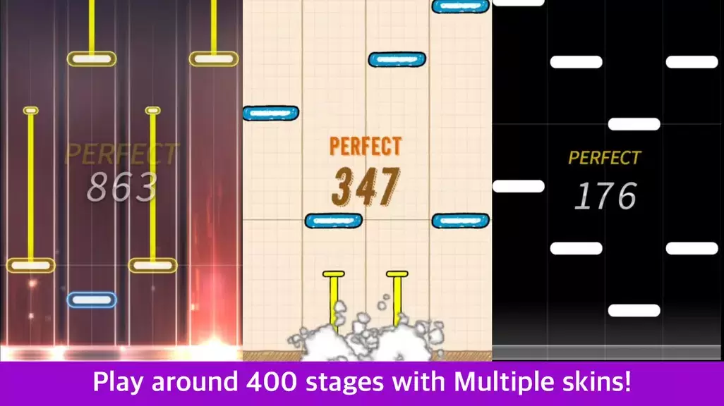 Muziqlo - Mobile Rhythm Game ภาพหน้าจอ 1