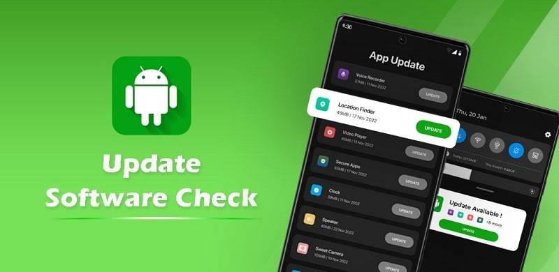 Update Software Check ภาพหน้าจอ 0