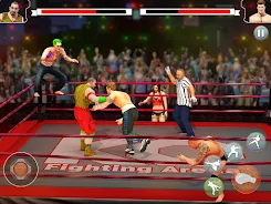 Beat Em Up Wrestling Game ภาพหน้าจอ 1