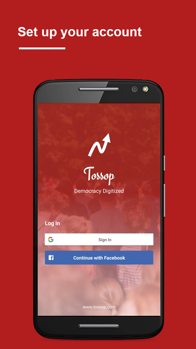 Tossop – Opinion Sharing & Learning App Скриншот 0