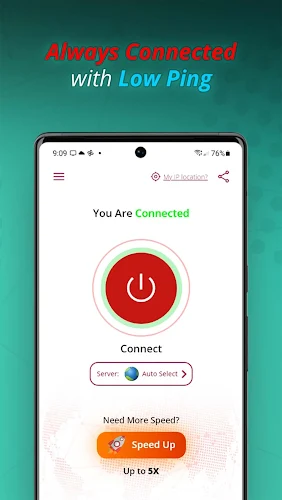 فیلتر شکن پرسرعت قوی : OX VPN Tangkapan skrin 0