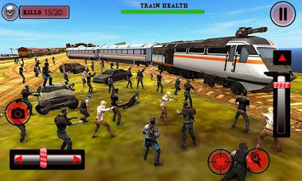 US Army Train Zombie Shooting Capture d'écran 2