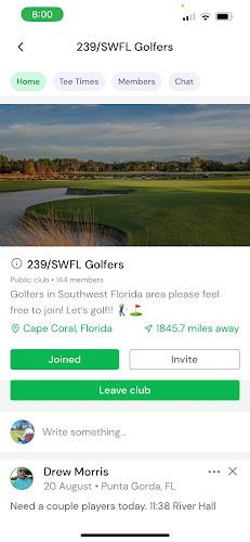 GolfLync Social Media for Golf Скриншот 3