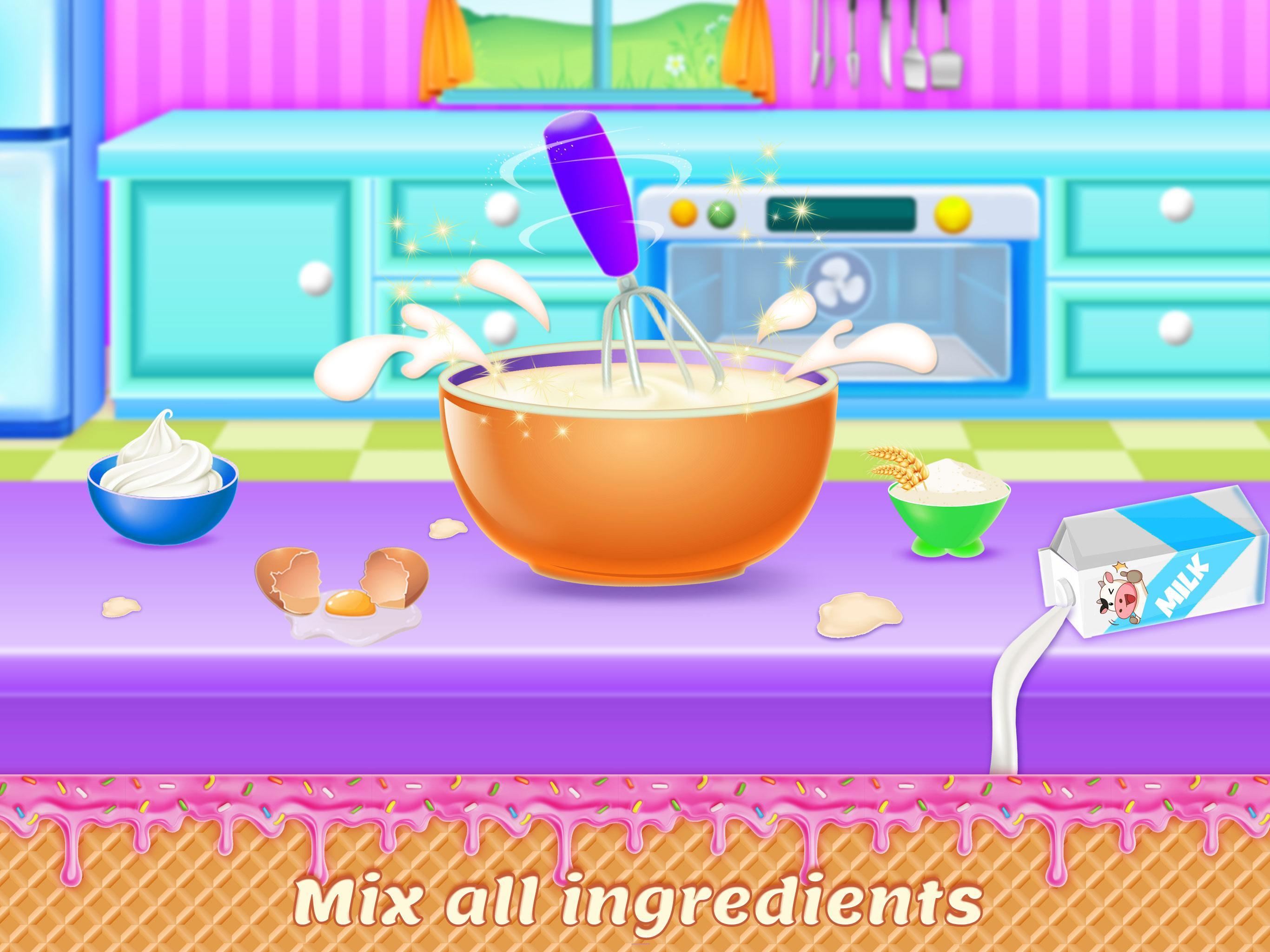 Doll House Cake Maker Game स्क्रीनशॉट 3