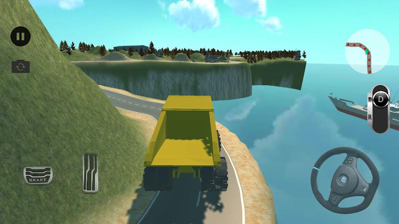 Mining truck game - Excavator स्क्रीनशॉट 1