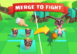 Animal Merge - Evolution Games Captura de tela 1