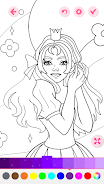 Girls Princess Coloring Book ภาพหน้าจอ 3