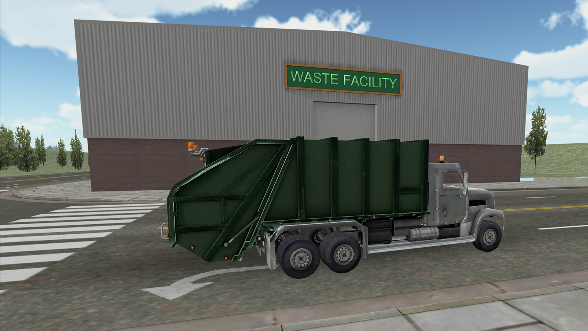 City Simulator: Trash Truck 스크린샷 1