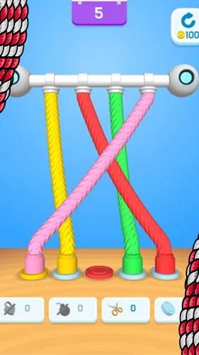Twisted Tangle Knot 3D Game應用截圖第0張