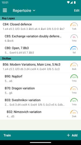 Chess Opener Lite ภาพหน้าจอ 3
