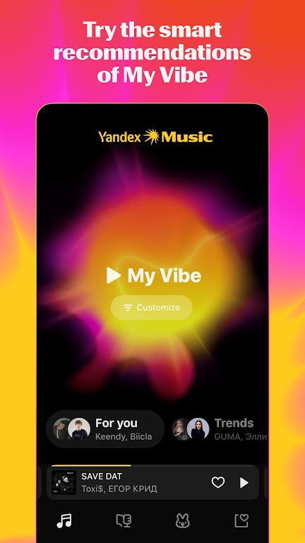 Yandex Music Mod Ảnh chụp màn hình 0