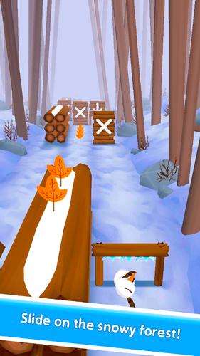 Snowman Rush स्क्रीनशॉट 2