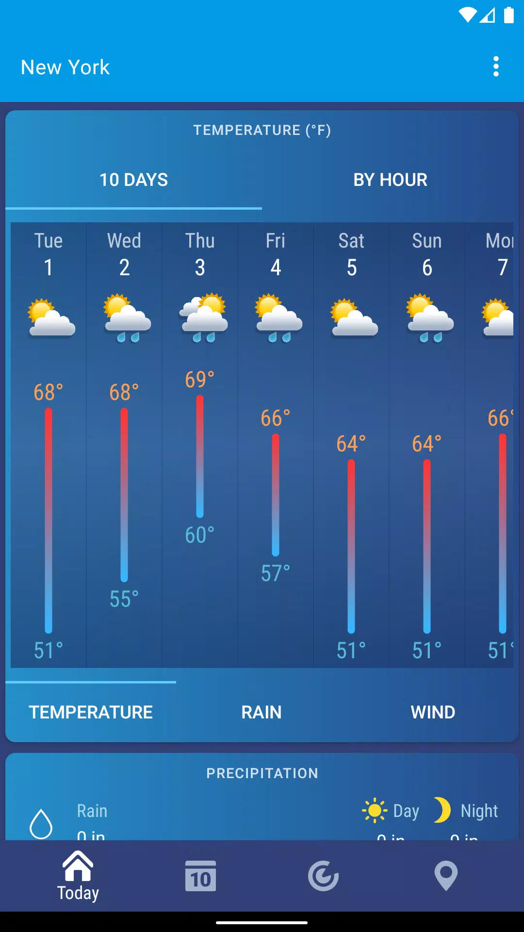 Weather XS PRO Ekran Görüntüsü 1