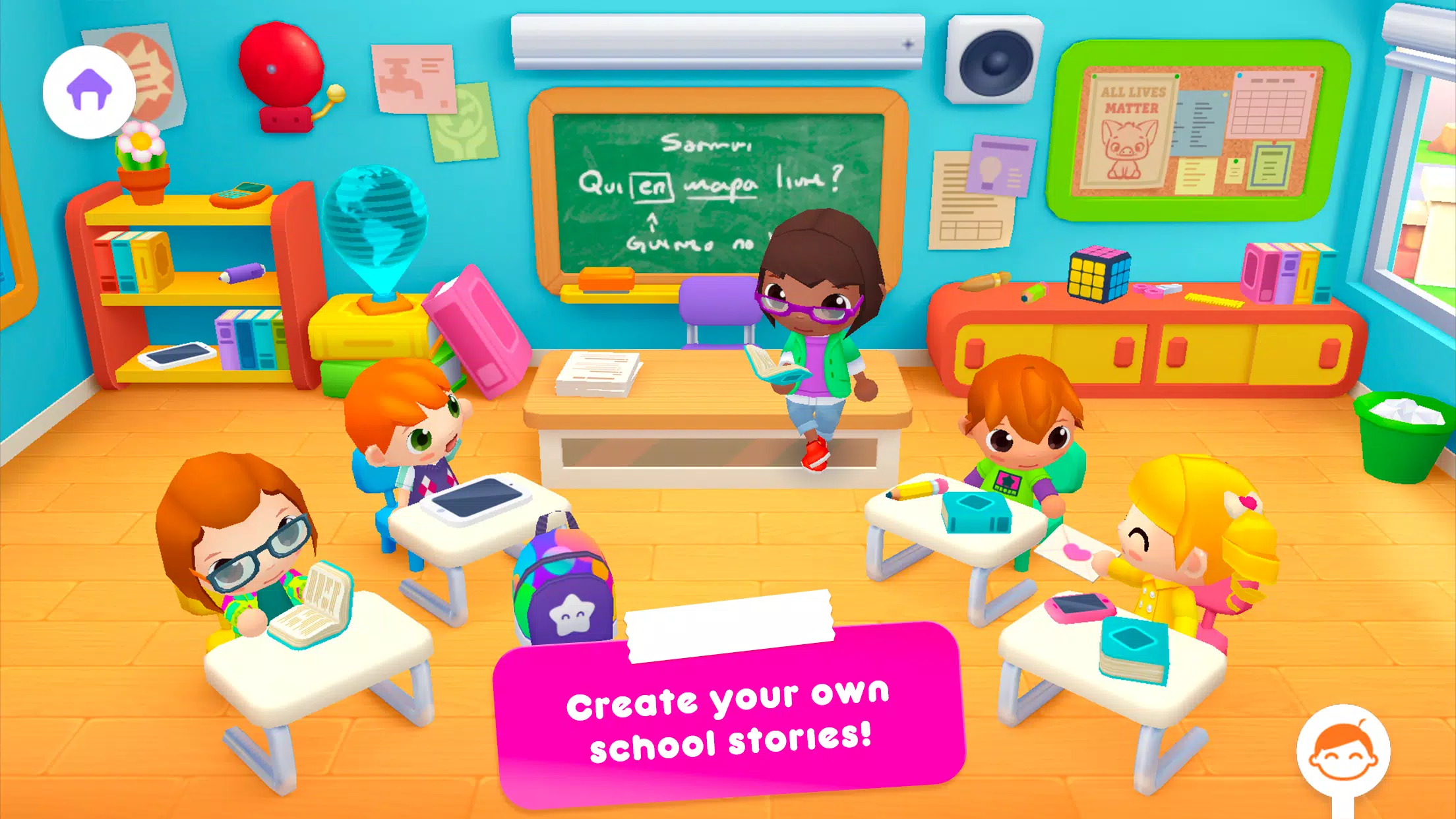 Sunny School Stories Captura de pantalla 0