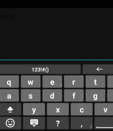 German for AnySoftKeyboard スクリーンショット 1