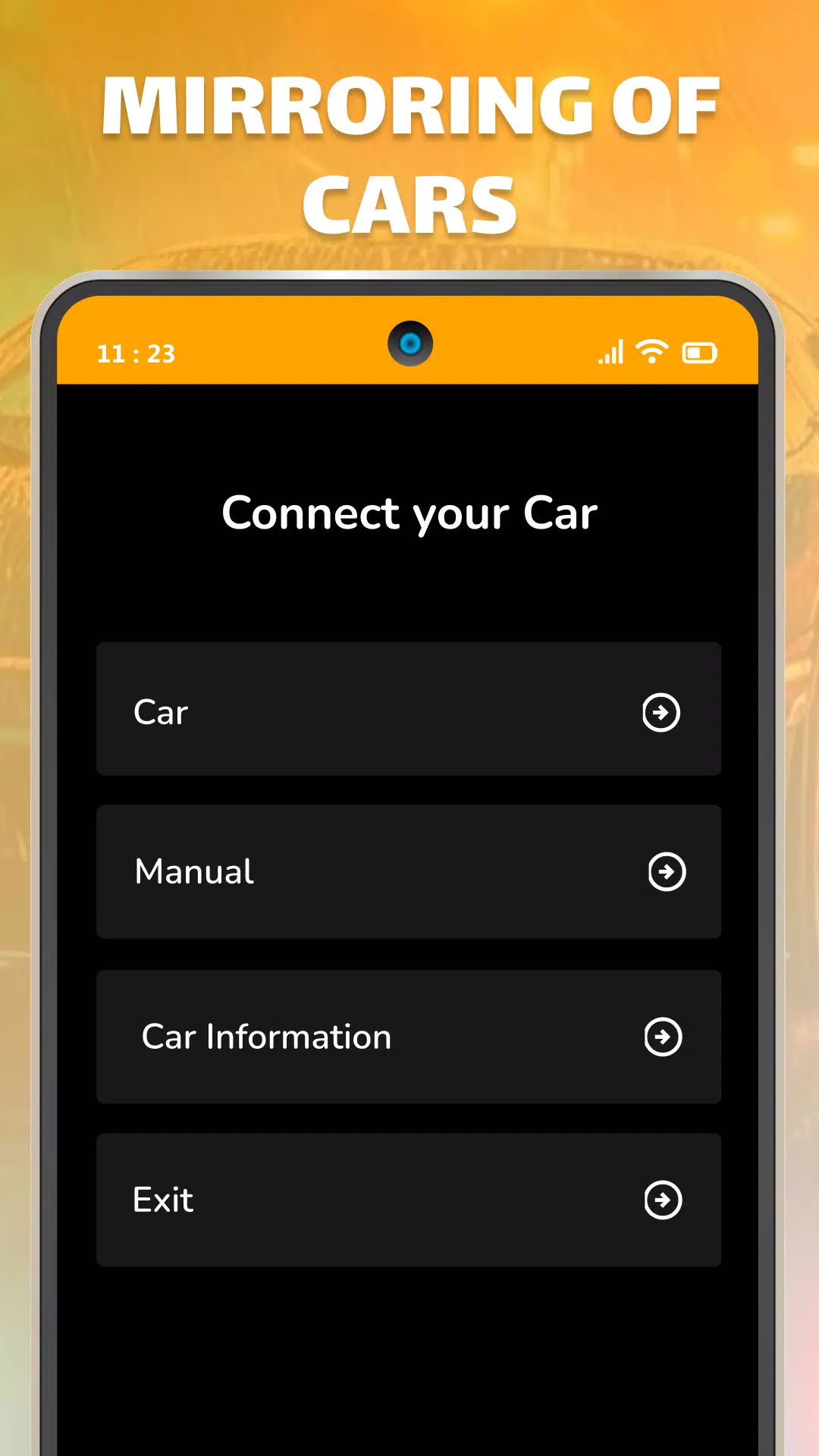 CarStream App for Android Auto स्क्रीनशॉट 0