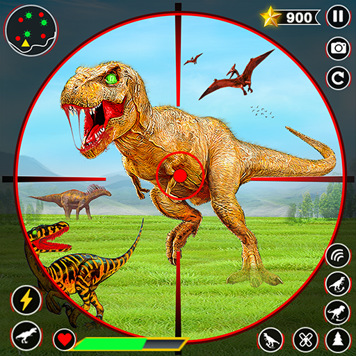 Wild Dino Hunter 3D Gun Games स्क्रीनशॉट 0