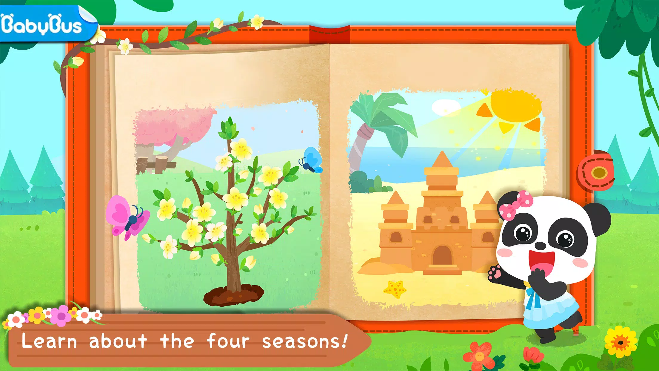 Baby Panda's Four Seasons ภาพหน้าจอ 0