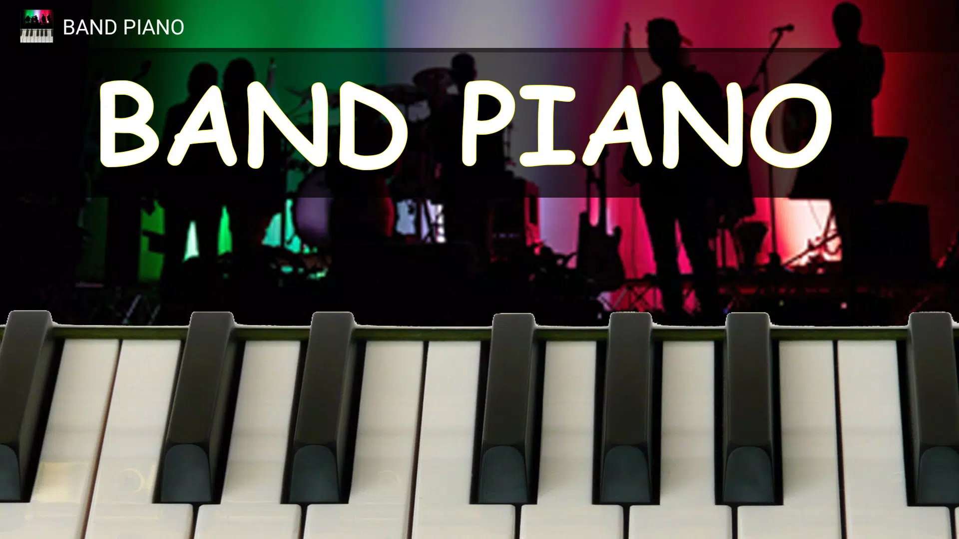 Band piano ภาพหน้าจอ 0