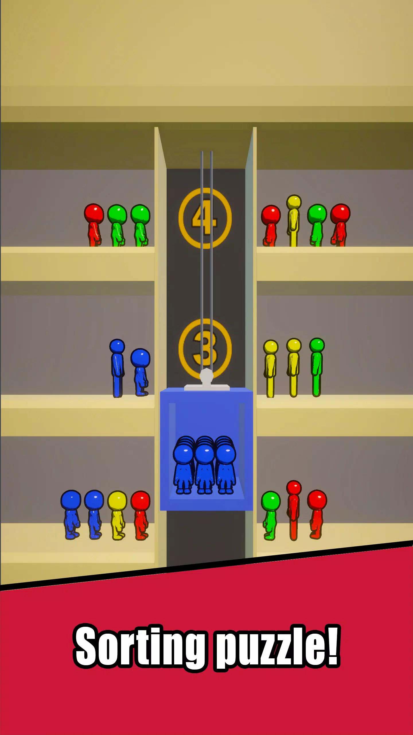 Lift Traffic: elevator game ภาพหน้าจอ 0