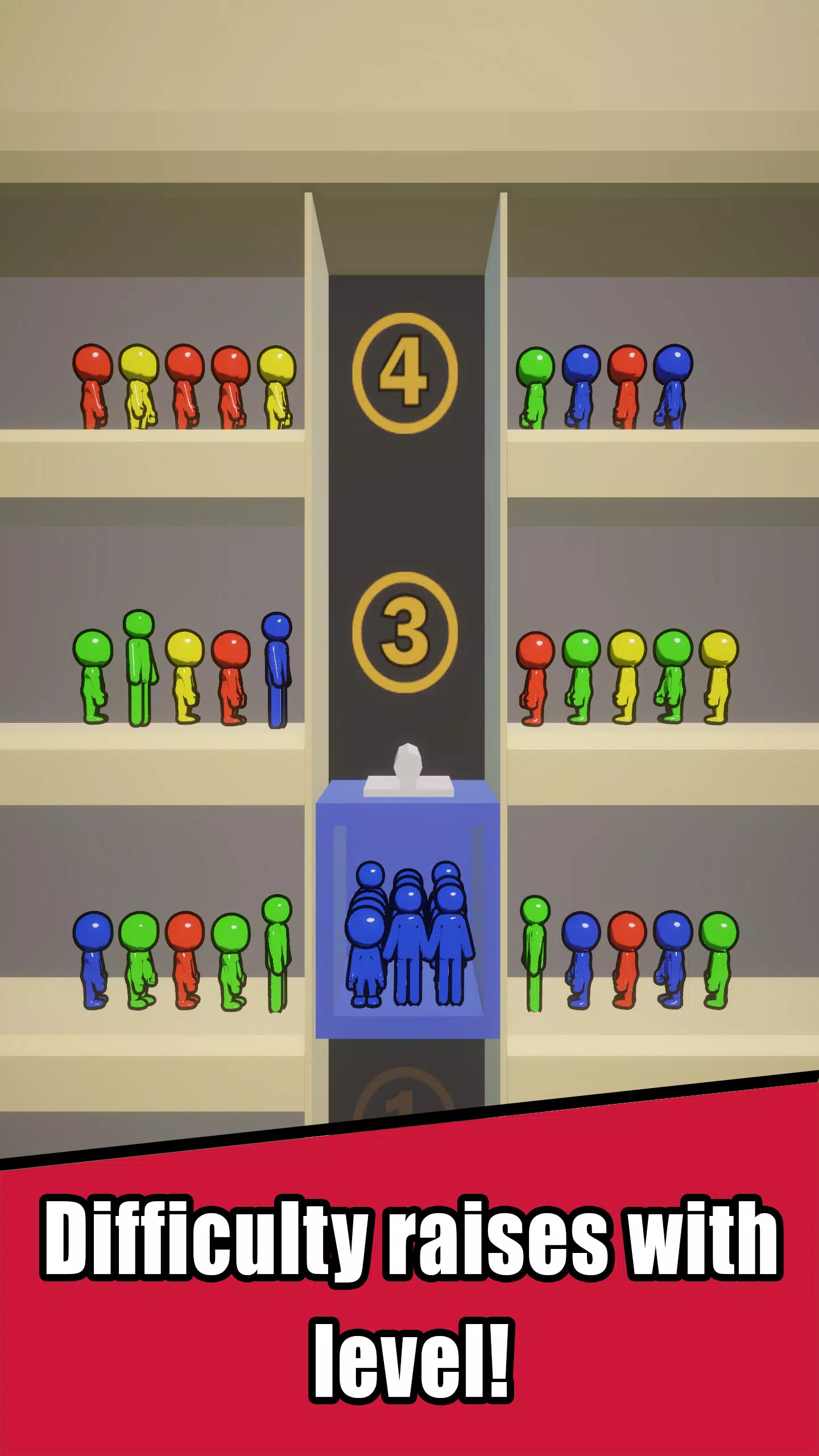 Lift Traffic: elevator game ภาพหน้าจอ 2