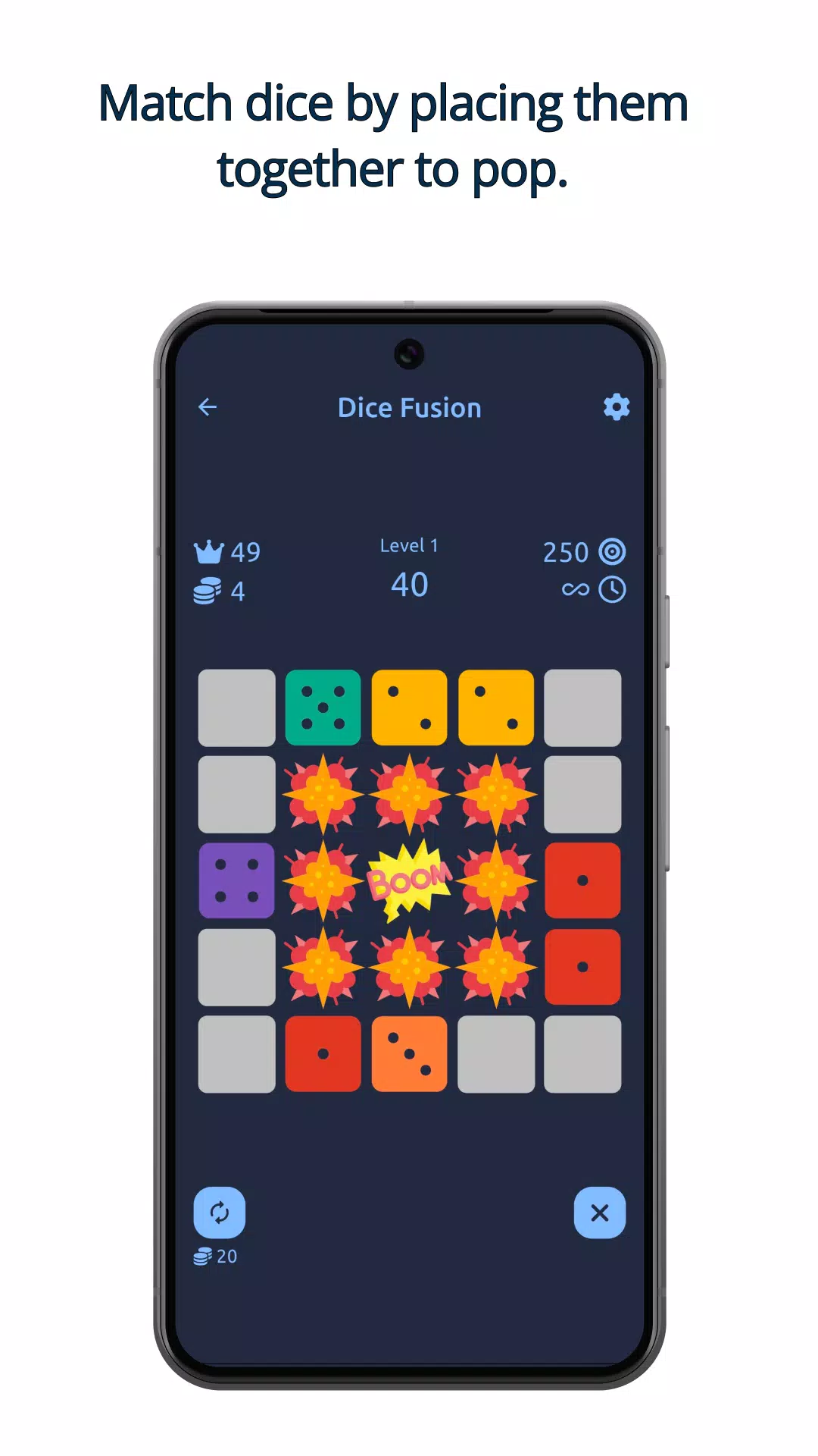 Dice Fusion Ảnh chụp màn hình 1