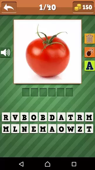 Vegetables Quiz Zrzut ekranu 0