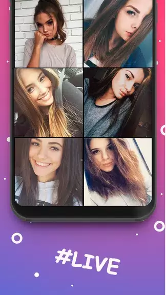 Live ladies video call app Capture d'écran 1